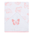 Toalha De Fralda 1 Camada Papi Soft C/ Capuz Bordado 1,10M X 90Cm - Familia Borboletas - Imagem 1