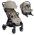 Kit Carrinho Parcel LX Bege Sandstone + Bebê Conforto Sprint - Joie - Imagem 1
