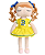 Roupa De Boneca Metoo Com Cabide Cheerleader B - Imagem 3