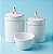 KIT HIGIENE 3PC URSO PRATA E BRANCO - Imagem 1