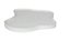 KIT DE HIGIENE ABSTRATO BRANCO COM BANDEJA - Imagem 3