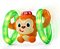Brinquedo de Engatinhar Bright Starts Roll & Glow Monkey - 6 Meses+ - Imagem 3