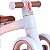 Bicicleta De Equilibrio Com Luz Rosa Buba - Imagem 2
