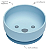Bowl Em Silicone Gumy com Ventosa Azul - Buba - Imagem 4
