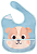 Babador com Bolso Buba Zoo Cachorro - Imagem 1