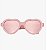 Oculos de Sol Coração Rosa - Buba - Imagem 2