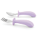 Kit de Talheres Besties Gatinha Lilás Skip Hop - Imagem 3