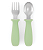 Kit de Talheres Besties Dino Verde Skip Hop - Imagem 1