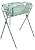Banheira com Suporte Nami Green - Safety - Imagem 1