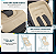 Almofada Safecomfort Organic Safety Sand - Imagem 2