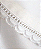 Babador Colete Bordado Branco - Imagem 2
