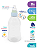 Frasco Higienizador Lavagem Nasal Infantil Adulto Lolly Cor Transparente/azul - Imagem 3
