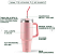 Caneca Térmica Kouda Vik - 1200ml - Rosa Claro - Imagem 2