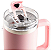 Caneca Térmica Kouda Vik - 1200ml - Rosa Claro - Imagem 4