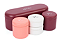 Conjunto de Porta Snacks Bento Petit - Marsala - Imagem 1
