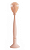 Escova Para Mamadeira De Silicone Rosa Mushie - Imagem 1