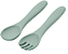 Kit Garfo E Colher Silicone Platinum Sage - Imagem 2