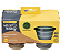 Pote com Tampa 60ml 6 un Vital Baby - Imagem 3