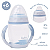 Copo Infantil Treinamento Com Alça Removível Azul 250ml Buba - Imagem 2