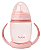 Copo Infantil Treinamento Com Alça Removível Rosa 250ml Buba - Imagem 1