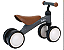Bicicleta De Equilíbrio 4 Rodas Buba Cinza - Imagem 4