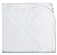 Manta Blanket Laço Bebê Algodão Branco - Imagem 1