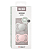 Kit com Duas Chupetas Supreme Silicone Cinza Claro e Rosa Bebê Tam 1 Bibs - Imagem 2