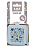 Porta Chupeta Caixa de Plástico Liberty Azul Claro Bibs - Imagem 2