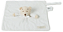 Naninha Baby Urso Branco com Prendedor de Chupeta - Pimpolho - Imagem 2