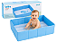 Banheira Portátil Bebê Dobrável Buba Splash Azul Compacta - Imagem 1