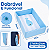 Banheira Portátil Bebê Dobrável Buba Splash Azul Compacta - Imagem 3