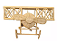 Avião Decorativo de Rattan e Bambu - Imagem 2