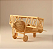 Avião Decorativo de Rattan e Bambu - Imagem 1