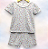 Pijama de Algodão Pima Flores Shorts e Camiseta - Imagem 1
