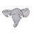 Cabeça de Elefante Pelúcia - Imagem 1