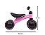 Bicicleta de Equilíbrio 4 Rodas Rosa - Buba - Imagem 4