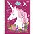 Caderno CD 1x1 Esp Unicornio 80f Foroni - Imagem 3