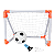 KIT FUTEBOL SOCCER GOAL 90CM SET C/BOLA IMCOL TOYS 258231 - Imagem 1