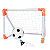 KIT FUTEBOL GOL C/BOLA HONGDENG 61CM IMCOL TOYS 258232 - Imagem 1
