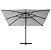 Guarda sol ombrelone suspenso 3M 360º alumínio 1015 Imcol - Imagem 5