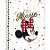 Caderno espiral capa dura 1/1 minnie 80F Tilibra - Imagem 2