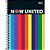 Caderno espiral capa dura 1/1 now united 80F Tilibra - Imagem 1