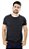 Camiseta minimalista fahalo Preta - Imagem 1