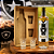 Kit Cachaça Seleta Botafogo + 2 Copos + Caixa - Imagem 2