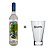 Cachaça Sagatiba Cristalina 700ml + Copo - Imagem 1