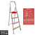 Escada 4 Degraus Alumínio Doméstica Botafogo - Imagem 3