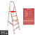 Escada 5 Degraus Alumínio Doméstica Botafogo - Imagem 3