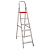 Escada 6 Degraus Alumínio Doméstica Botafogo - Imagem 1