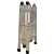 Escada Articulada Multifuncional 4x3 12 Degraus em Alumínio Alulev - Imagem 2