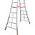 Escada Alumínio Pintor 04 Degraus - 1,50m Alulev - Imagem 2